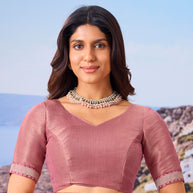 pink saree