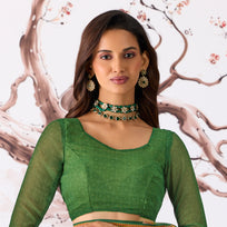 floral saree