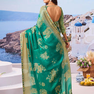 Shop blue saree online