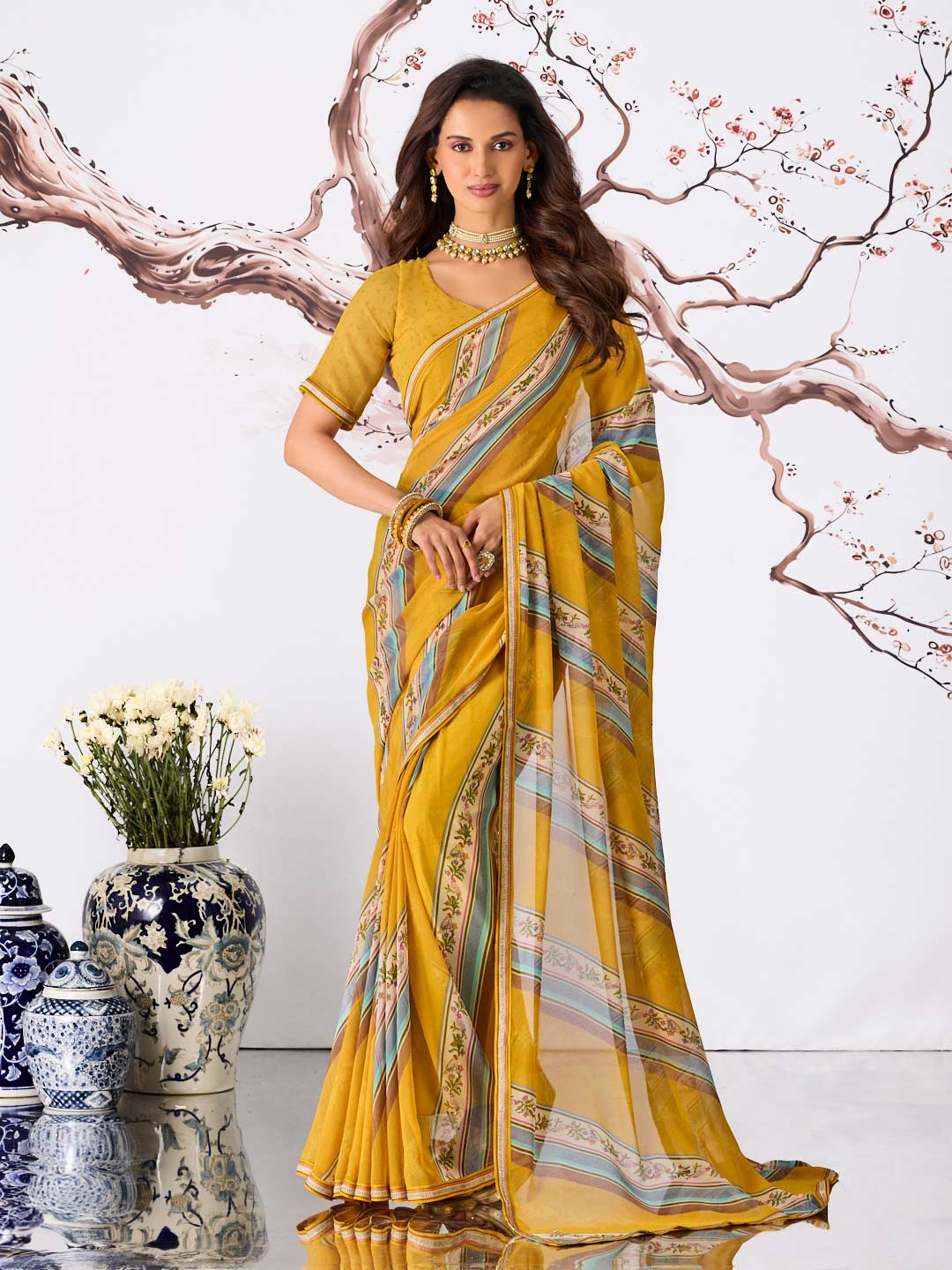 Haldi Collection by Laxmipati: Yellow Sarees That Bring Light to Every Moment
