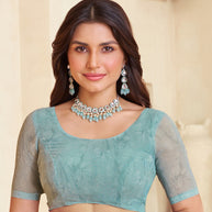 grey saree