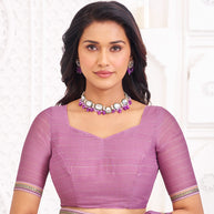 purple saree