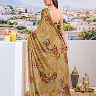 Buy brown saree online