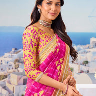 Trendy design saree