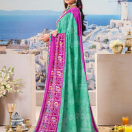 Stylish festive saree
