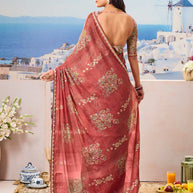 Shop brown saree online