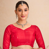 brown colour saree