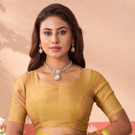bottle green saree