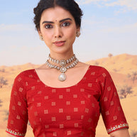 orange georgette saree