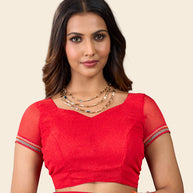 Laxmipati Rudramala Orange Georgette Floral Printed Saree
