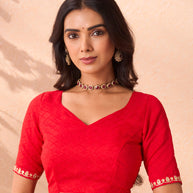 pink colour saree