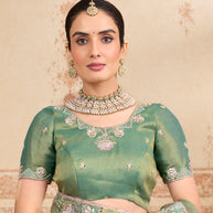 laxmipati green saree
