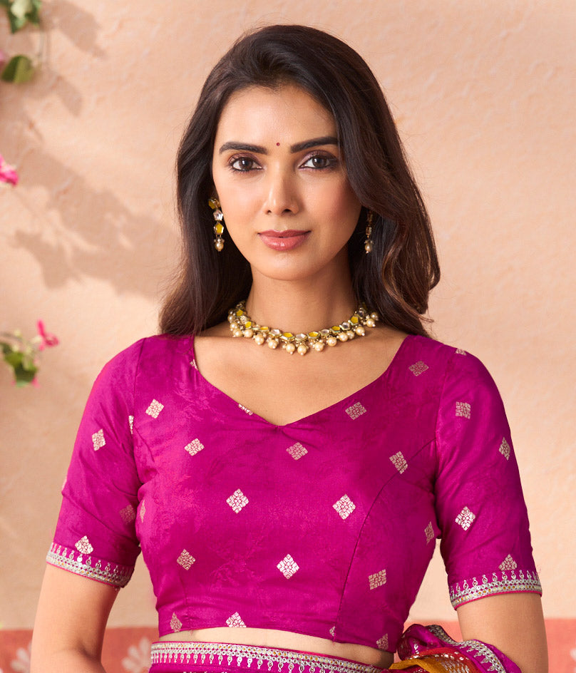yellow silk saree