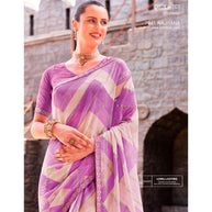 Laxmipati RAJBHOG 7941 Sparkle Chiffon Wine Saree