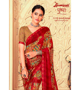 Laxmipati 7775 Bahurani Red Sarees