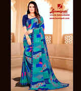 Laxmipati 13456 Bahurani Georgette Multicolor Saree