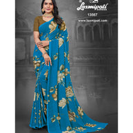 Laxmipati 13567-C Georgette Firozi Sarees