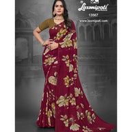 Laxmipati 13567-B Georgette Red Sarees