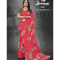 Laxmipati 13567-F Georgette Gajari Sarees