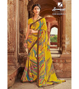 Laxmipati 5408 Shobhika Georgette Multicolor Saree