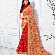 Laxmipati Chiffon MultiColor Sarees
