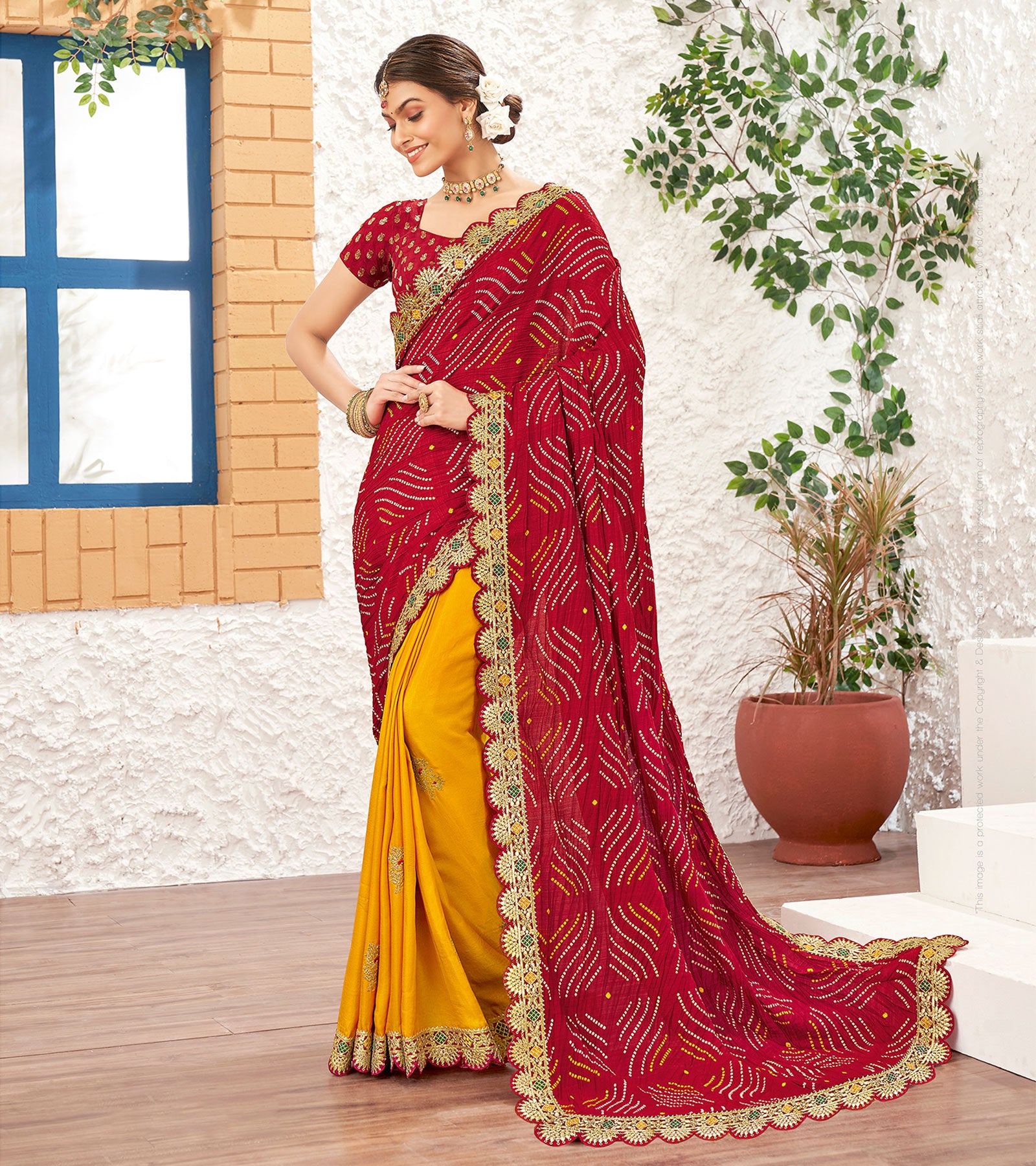 Laxmipati CHASHNI K-276 Cadbury Sparkle Chiffon Saree with Resham Embr – Laxmipati  Sarees | Sale