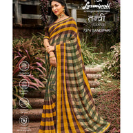 Laxmipati 7374 Sandipari Georgette Multicolor Saree
