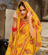 Laxmipati Brasso Gold Saree