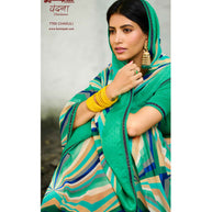 Laxmipati Vandana 7760 Chakuli Georgette Multicolor Saree