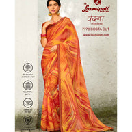 Laxmipati Vandana 7770 Bosta Cut Brasso Multicolor Saree