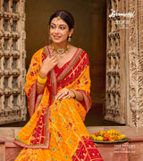 Laxmipati JAMUN 7898 Chokda Chiffon Multicolor Sarees