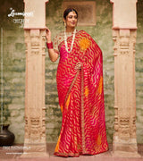 Laxmipati JAMUN 7902 Brasso Red Shaded Sarees