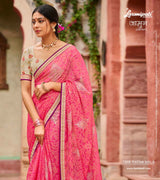 Laxmipati JAMUN 7906 Brasso Pink Sarees