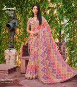 Laxmipati JAMUN 7909 Sahi Chiffon Multicolor Sarees