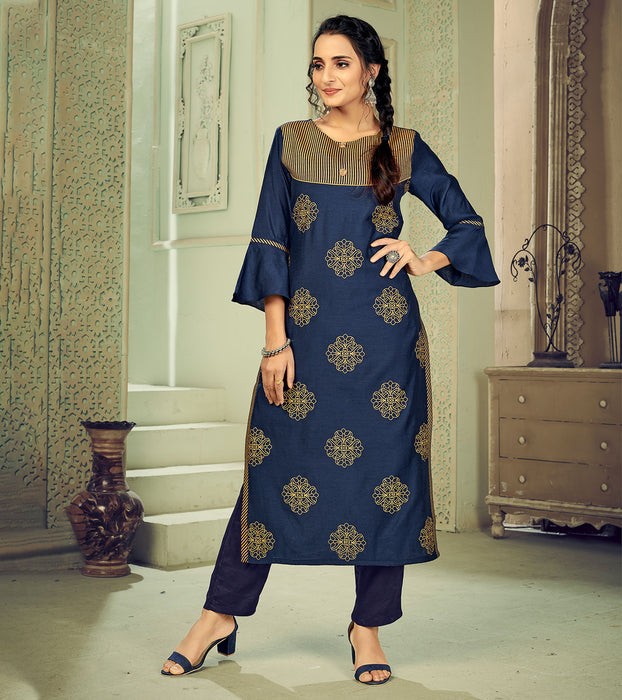 Azure Luxury Embroidered Organza 1 piece Unstitched Kurti  Honey Tale  HD  Collection