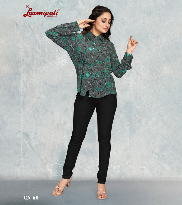 Laxmipati Asharika  Digital Print Shirt