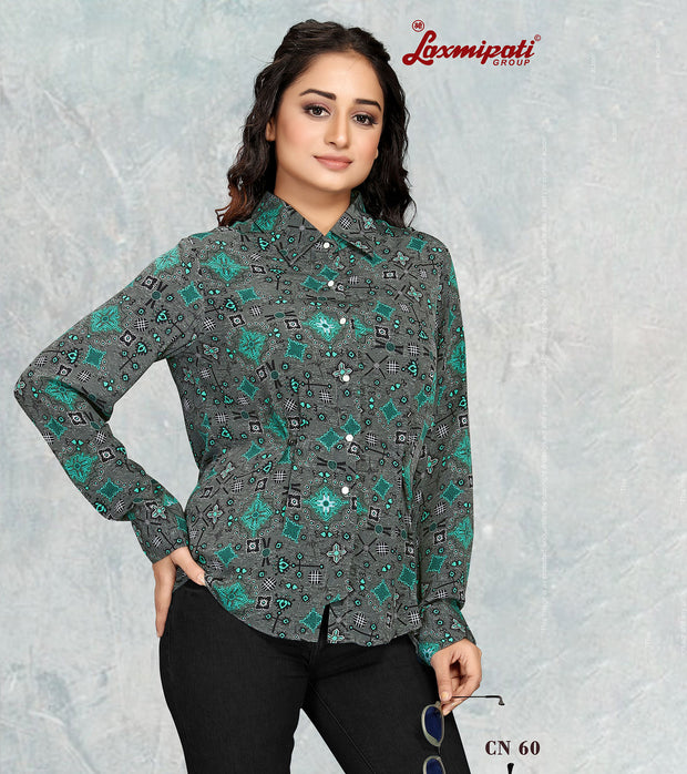 Laxmipati Asharika  Digital Print Shirt
