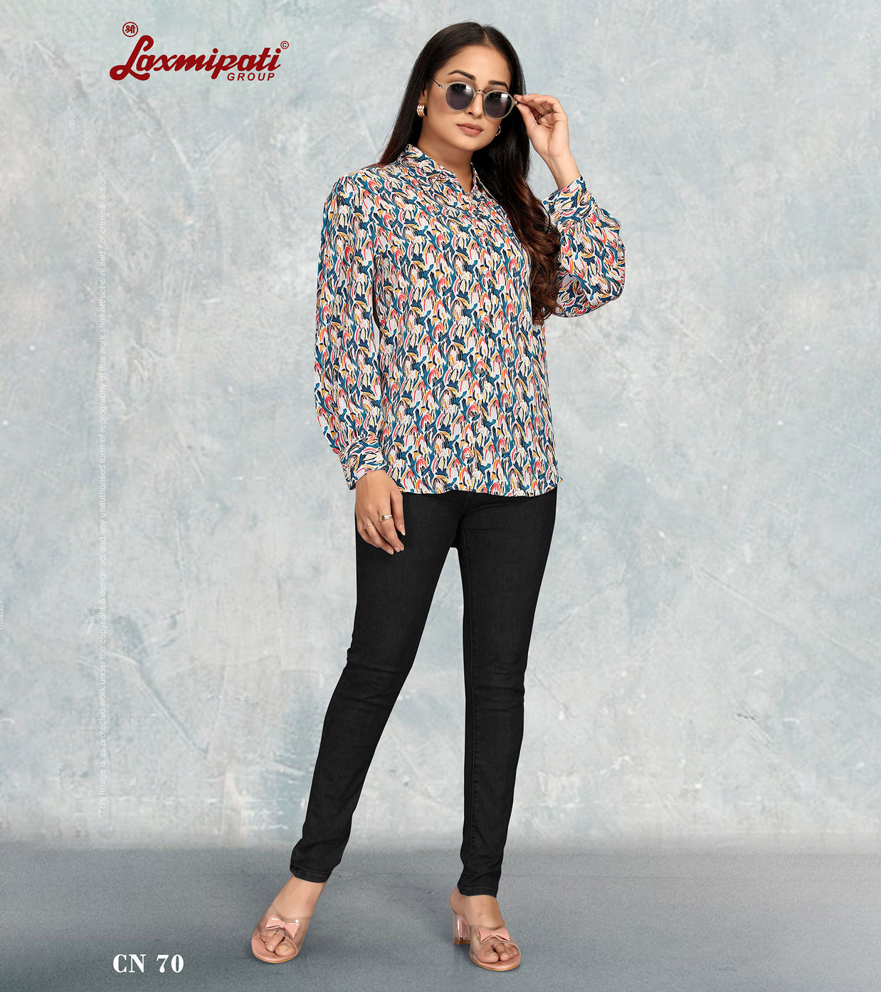 Laxmipati Asharika  Digital Print Shirt