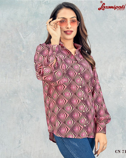 Laxmipati Asharika  Digital Print Shirt