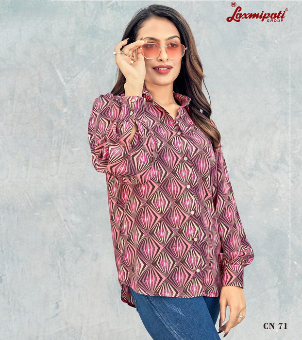 Laxmipati Asharika  CN-71 Digital Print Shirt