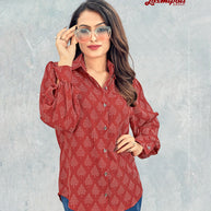 Laxmipati Asharika  Digital Print Shirt
