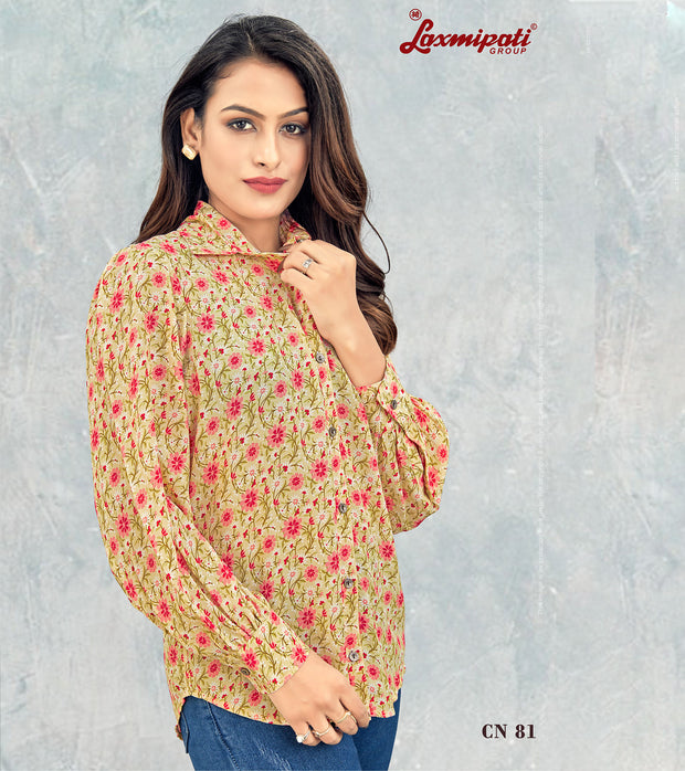 Laxmipati Asharika  Digital Print Shirt