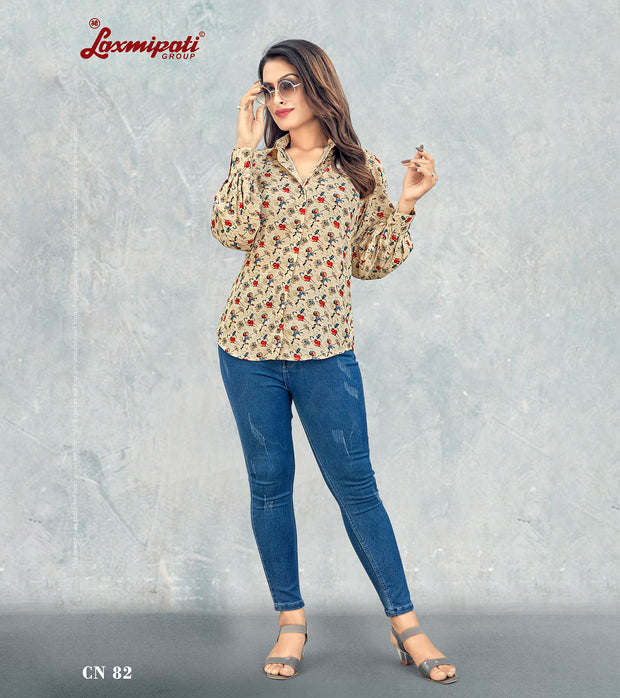 Laxmipati Asharika  Digital Print Shirt