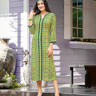 Laxmipati Polygenic Crepe with Georgette Touch Multicolor Kurtis