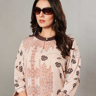 Laxmipati Kanebo Fabric Multicolor Kurti