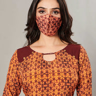Laxmipati Kanebo Fabric Multicolor Kurti