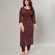 Laxmipati Kanebo Fabric Multicolor Kurti