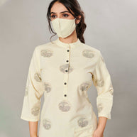 Laxmipati Cotton Multicolor Kurti