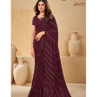 Laxmipati Cocktail K-053 Satin Silk Cadbury Saree