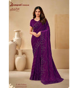 Laxmipati Cocktail K-060 Satin Silk Lavender Saree